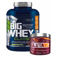 Big Joy Big Whey Classic Whey Protein 2376 Gr + Glutabig Powder 120 Gr
